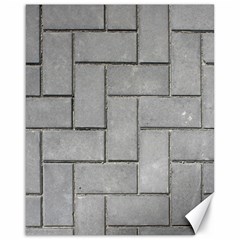 Alternating Grey Brick Canvas 16  X 20  