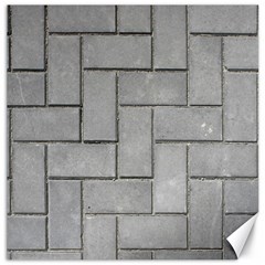 Alternating Grey Brick Canvas 20  X 20  