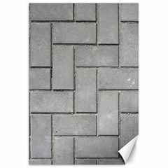 Alternating Grey Brick Canvas 20  X 30  