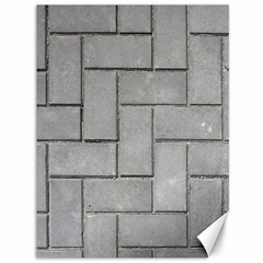 Alternating Grey Brick Canvas 36  X 48  