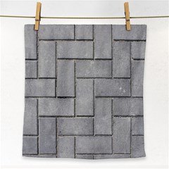 Alternating Grey Brick Face Towel by trendistuff