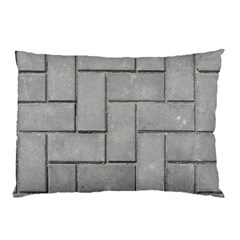 Alternating Grey Brick Pillow Cases (two Sides) by trendistuff