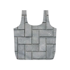 Alternating Grey Brick Full Print Recycle Bags (s) 