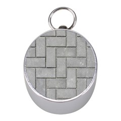 Alternating Grey Brick Mini Silver Compasses by trendistuff