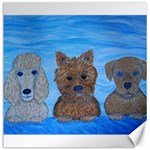 Puppy Pals Canvas 20  x 20   19 x19.27  Canvas - 1