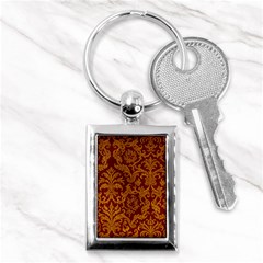 Royal Red And Gold Key Chains (rectangle)  by trendistuff