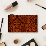 ROYAL RED AND GOLD Cosmetic Bag (Small)  Front