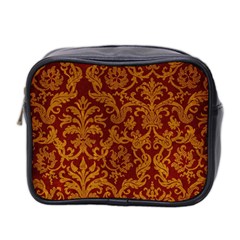 Royal Red And Gold Mini Toiletries Bag 2-side by trendistuff