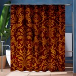 ROYAL RED AND GOLD Shower Curtain 60  x 72  (Medium)  60 x72  Curtain