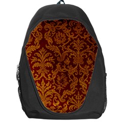 Royal Red And Gold Backpack Bag by trendistuff