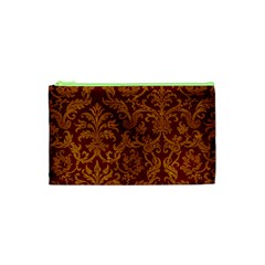 Royal Red And Gold Cosmetic Bag (xs) by trendistuff