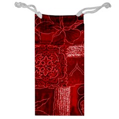 Red Patchwork Jewelry Bags by trendistuff