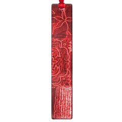 Red Patchwork Large Book Marks