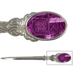 MAGENTA PATCHWORK Letter Openers