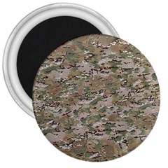 Camo Woodland Faded 3  Magnets by trendistuff