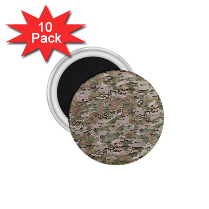 CAMO WOODLAND FADED 1.75  Magnets (10 pack) 