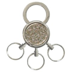 Camo Woodland Faded 3-ring Key Chains by trendistuff