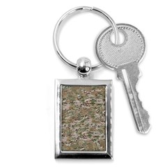 Camo Woodland Faded Key Chains (rectangle)  by trendistuff