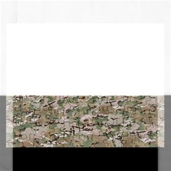 Camo Woodland Faded Rectangular Jigsaw Puzzl by trendistuff