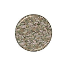 Camo Woodland Faded Hat Clip Ball Marker (10 Pack)