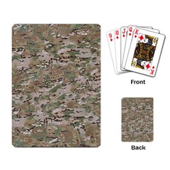 Camo Woodland Faded Playing Card by trendistuff