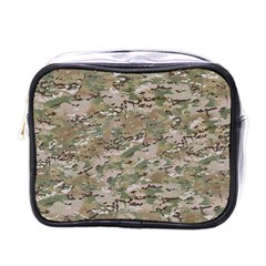 Camo Woodland Faded Mini Toiletries Bags by trendistuff