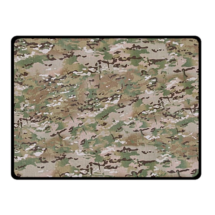 CAMO WOODLAND FADED Fleece Blanket (Small)