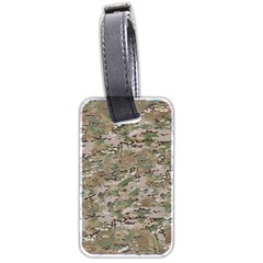 Camo Woodland Faded Luggage Tags (two Sides)