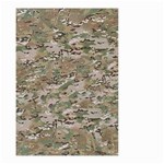 CAMO WOODLAND FADED Small Garden Flag (Two Sides) Front