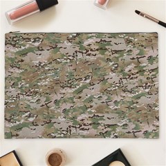 Camo Woodland Faded Cosmetic Bag (xxl)  by trendistuff