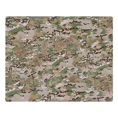 Camo Woodland Faded Double Sided Flano Blanket (large) 