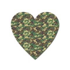 Camo Woodland Heart Magnet by trendistuff