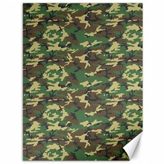 Camo Woodland Canvas 36  X 48   by trendistuff