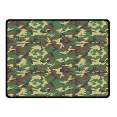 Camo Woodland Fleece Blanket (small)