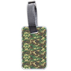 Camo Woodland Luggage Tags (two Sides)