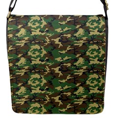 Camo Woodland Flap Messenger Bag (s) by trendistuff