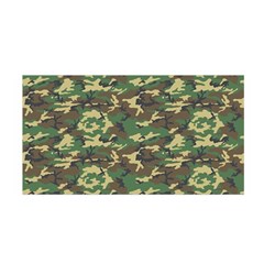 Camo Woodland Satin Wrap