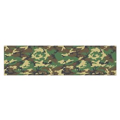 Camo Woodland Satin Scarf (oblong)