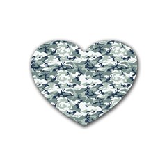 Camo Urban Heart Coaster (4 Pack)  by trendistuff