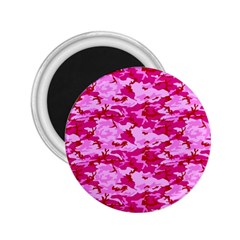 Camo Pink 2 25  Magnets by trendistuff