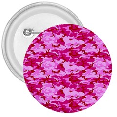 Camo Pink 3  Buttons by trendistuff