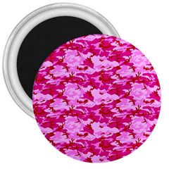 Camo Pink 3  Magnets by trendistuff