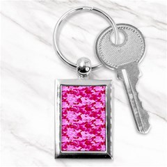 Camo Pink Key Chains (rectangle) 