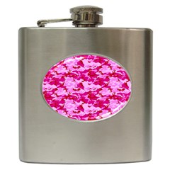 Camo Pink Hip Flask (6 Oz) by trendistuff