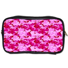 Camo Pink Toiletries Bags by trendistuff