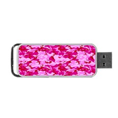 Camo Pink Portable Usb Flash (two Sides)