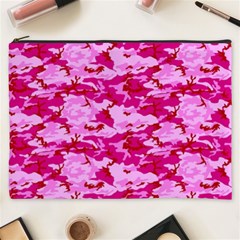 Camo Pink Cosmetic Bag (xxxl) 