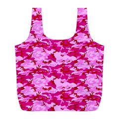 Camo Pink Full Print Recycle Bags (l) 