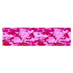 Camo Pink Satin Scarf (oblong)