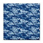 CAMO NAVY Tile Coasters